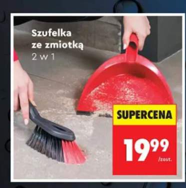 Szufelka ze zmiotką 2 w 1 Vileda