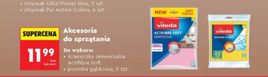 Ściereczka uniwersalna Vileda Actifibre Soft +1 wariant