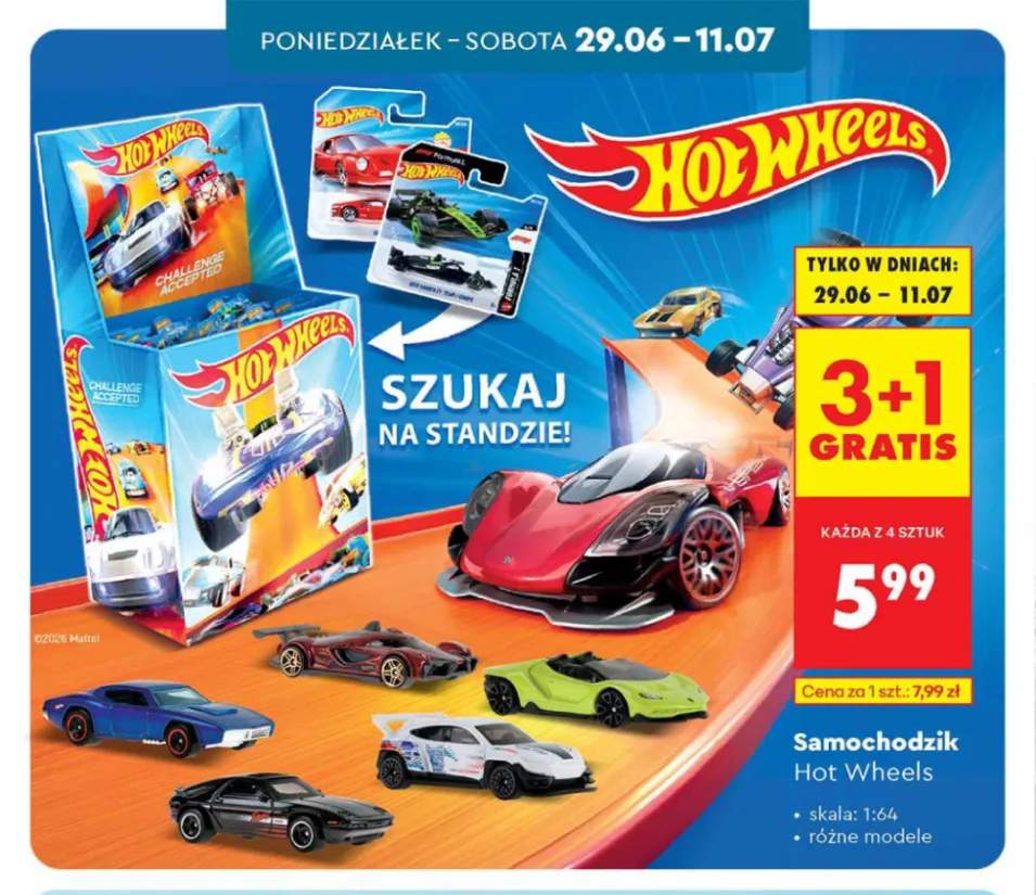Samochodzik Hot Wheels