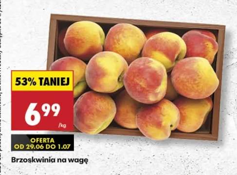 Brzoskwinia na wagę