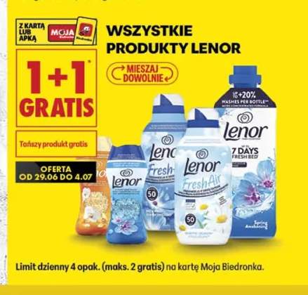 Produkty Lenor +4 warianty