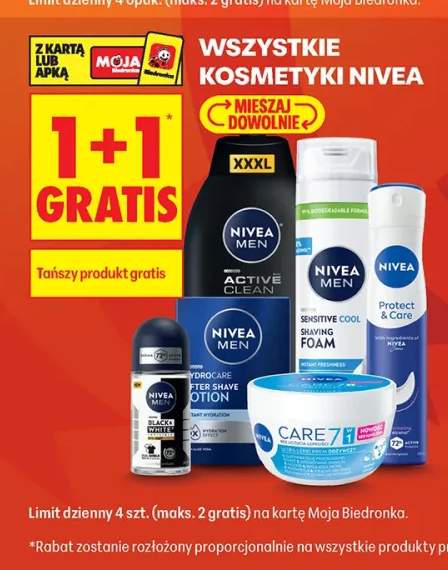 Kosmetyki Nivea +6 wariantów