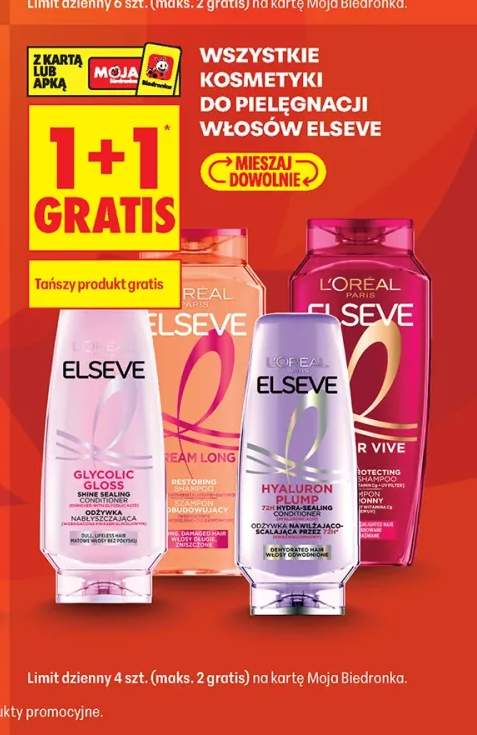 Kosmetyki do pielęgnacji włosów Elseve +4 warianty