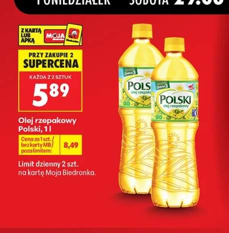 Olej rzepakowy Polski