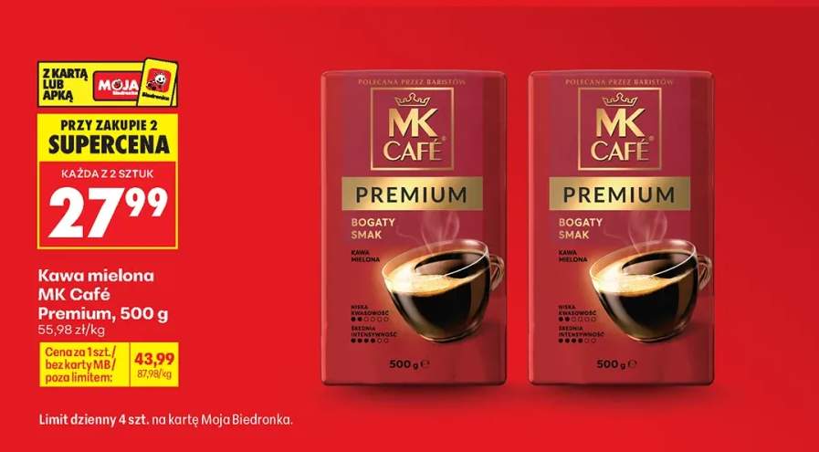 Kawa mielona MK Café Premium