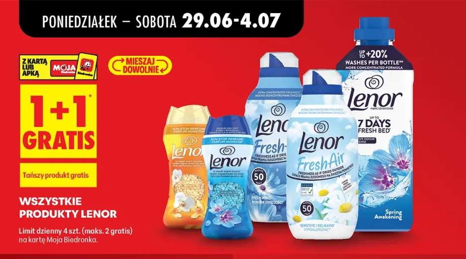 Produkty Lenor +5 wariantów