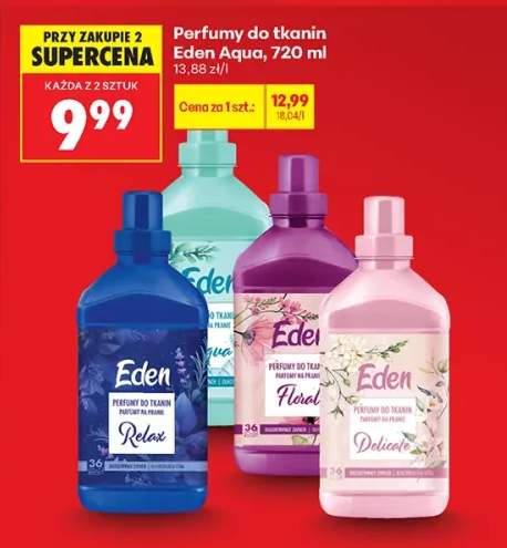 Perfumy do tkanin Eden Aqua +3 warianty