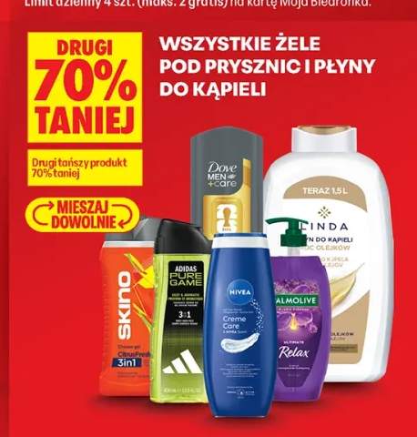 Żele pod prysznic i płyny do kąpieli +6 wariantów