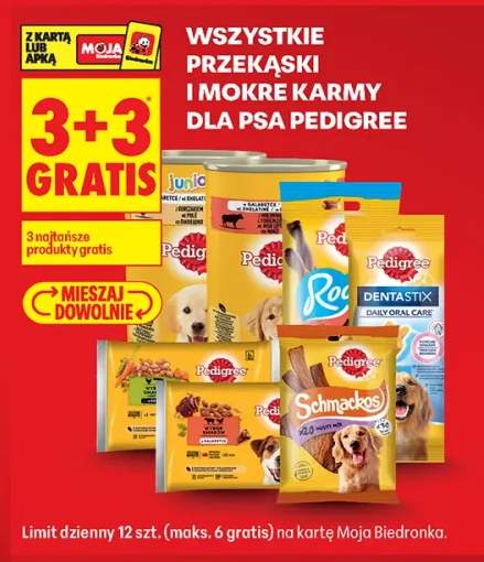 Przekąski i mokre karmy dla psa Pedigree +7 wariantów