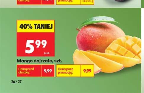 Mango dojrzałe