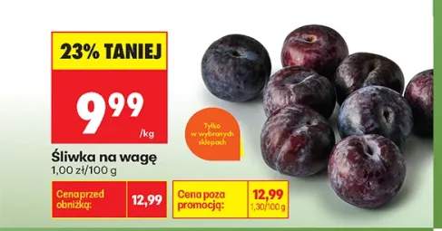 Śliwka na wagę