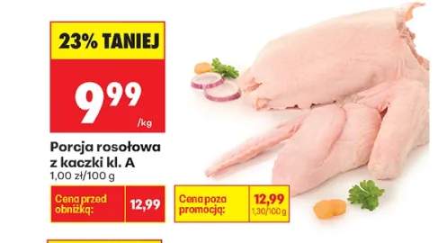 Porcja rosołowa z kaczki kl. A