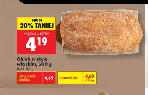 Chleb w stylu włoskim