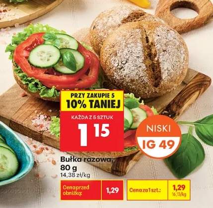 Bułka razowa