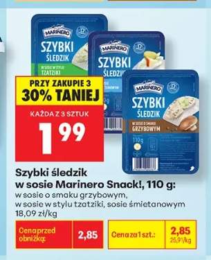 Szybki śledzik w sosie w stylu tzatziki Marinero Snack! +2 warianty