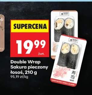 Double Wrap Sakura pieczony łosoś