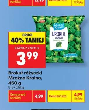 Brokuł różyczki Mroźna Kraina