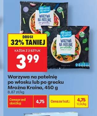 Warzywa na patelnię po włosku Mroźna Kraina +1 wariant