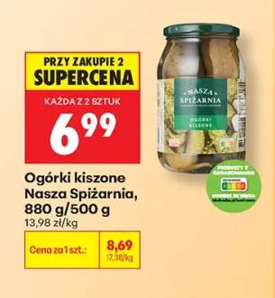 Ogórki kiszone Nasza Spiżarnia