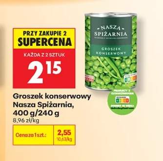 Groszek konserwowy Nasza Spiżarnia