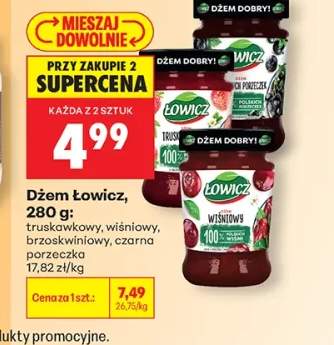 Dżem truskawkowy Łowicz +3 warianty