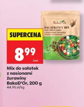 Mix do sałatek z nasionami żurawiny BakaD'Or