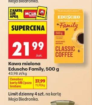 Kawa mielona Eduscho Family