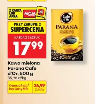 Kawa mielona Parana Cafe d'Or