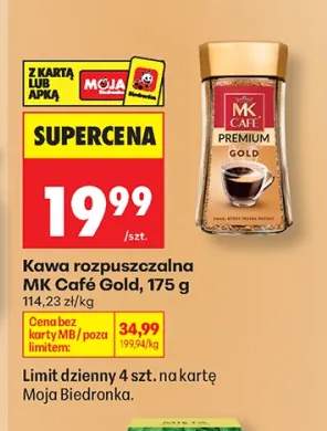 Kawa rozpuszczalna MK Café Gold