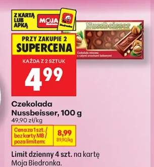 Czekolada Nussbeisser