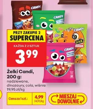 Żelki nadziewane Candi +3 warianty
