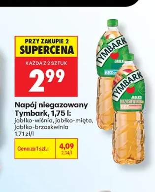 Napój niegazowany Tymbark jabłko-wiśnia +2 warianty
