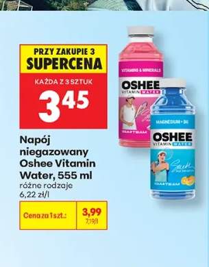 Napój niegazowany Oshee Vitamin Water Vitamins Minerals +1 wariant