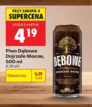 Piwo Dębowe Dojrzałe Mocne