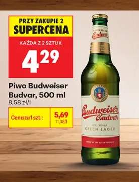 Piwo Budweiser Budvar