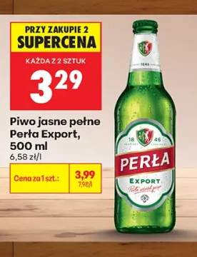 Piwo jasne pełne Perła Export