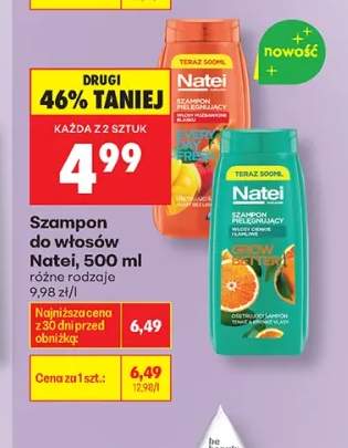 Szampon do włosów Natei Everyday Fresh +1 wariant