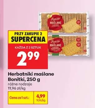 Herbatniki maślane Bonitki +1 wariant