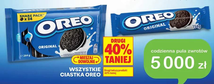 Ciastka Oreo Original +2 warianty