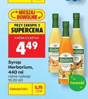 Syrop brzoskwiniowy Herbarium +2 warianty