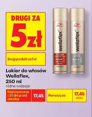 Lakier do włosów Wellaflex UV Hair Protection +1 wariant