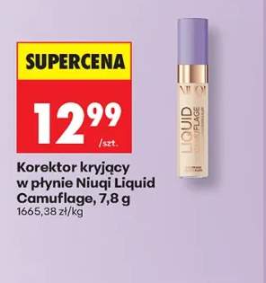 Korektor kryjący w płynie Niuqi Liquid Camouflage