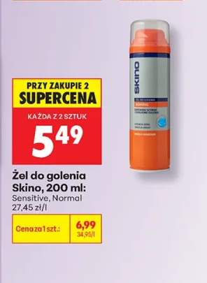 Żel do golenia Skino Sensitive +1 wariant