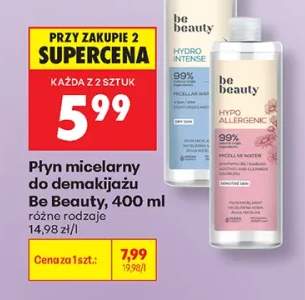 Płyn micelarny do demakijażu Be Beauty Hydro Intense +1 wariant