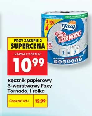 Ręcznik papierowy 3-warstwowy Foxy Tornado
