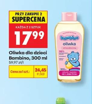 Oliwka dla dzieci Bambino