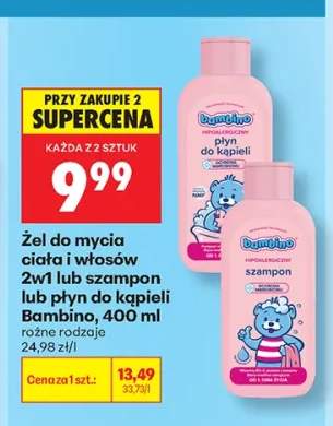 Żel do mycia ciała i włosów 2w1 Bambino +2 warianty