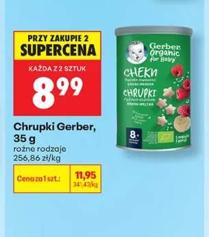 Chrupki Gerber Organic