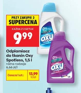 Odplamiacz do tkanin Oxy Spotless