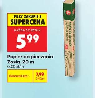 Papier do pieczenia Zosia